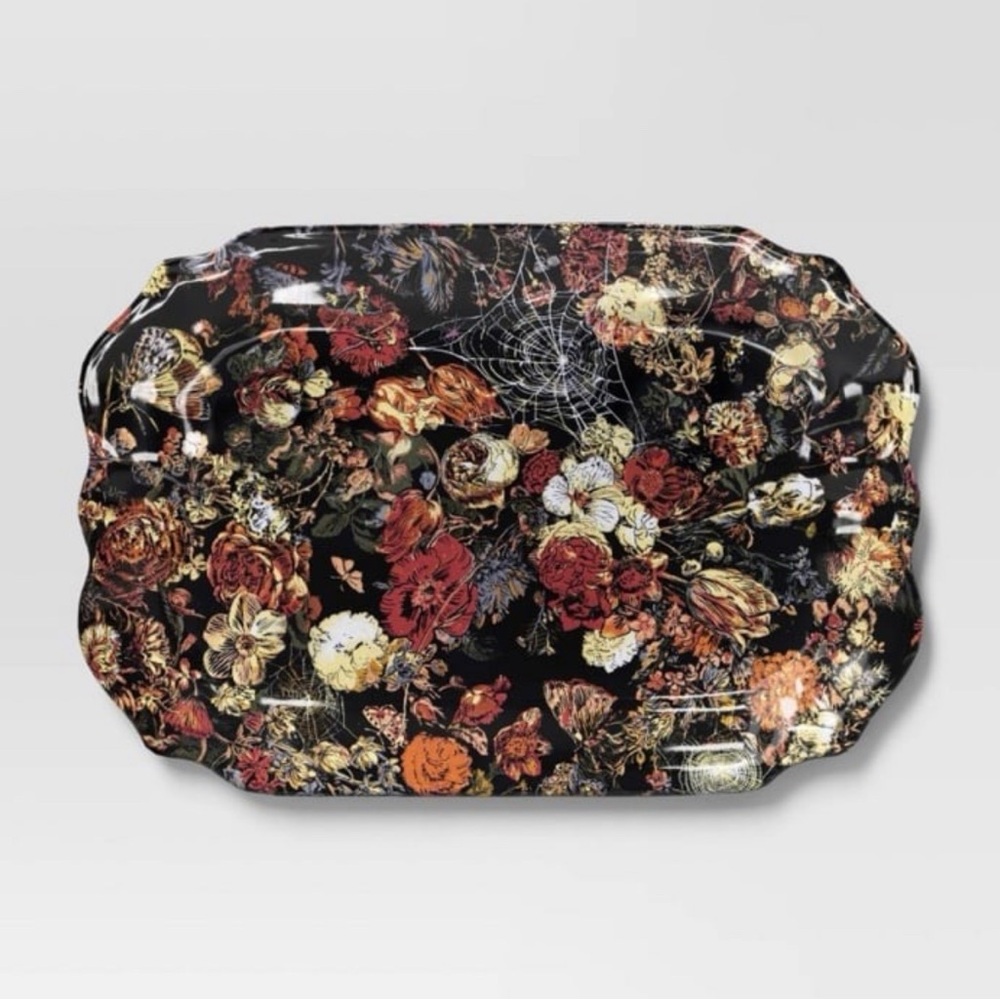 Halloween Patterned Tray - Threshold